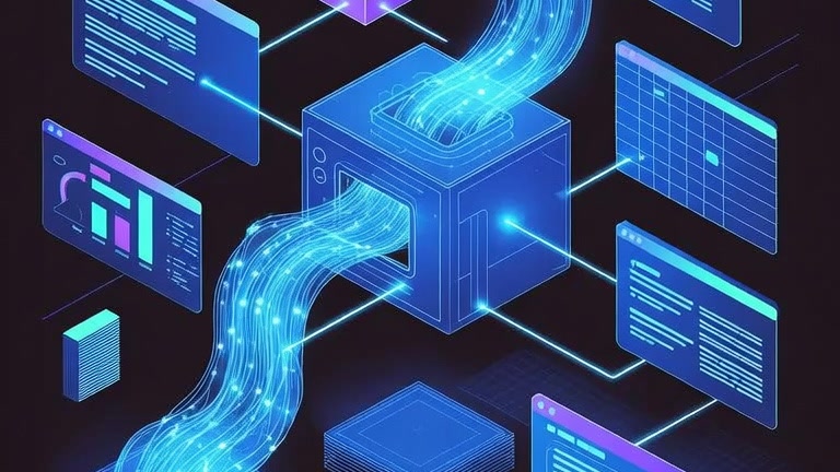 Adatfolyamok a rendszerek között egy SAP S/4HANA pénzügyi adatmigráció során